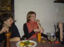 IRENE RUBS THE SPOON ON HER ELBOW FIRST BEFORE ATTEMPTING THE SPOON TRICK  076 * 448 x 336 * (20KB)